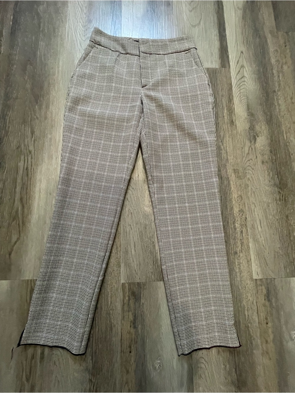 Zara Houndstooth Trousers